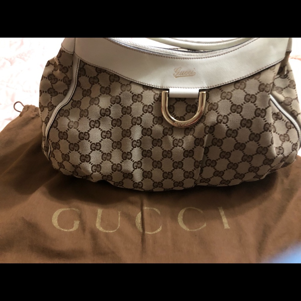 Gucci canvas bag